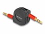 DeLock Audio-Kabel aufrollbar 3.5 mm Klinke - 3.5 mm