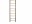 BenchK Sprossenwand 310B/710B (35/34), Gewicht: 20 kg, Aufbaubreite: 67 cm, Aufbauhöhe: 0 cm, Aufbaulänge: 240 cm, Farbe: Schwarz, Braun, Sportart: Fitness
