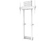 Neomounts Motorised Wall Stand incl. storage box, 10 cm