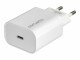 4smarts VoltPlug - Power adapter - 20 Watt - 3 A - PD (USB-C) - white