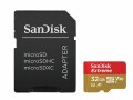 SanDisk Extreme - Carte mémoire flash (adaptateur microSDHC