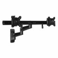 StarTech.com - Wall Mount Dual Monitor Arm - For Two 15"-24" Monitors - Steel