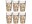 Leonardo Trinkglas Garda 500 ml, 6 Stück, Transparent, Glas Typ: Trinkglas, Material: Glas, Detailfarbe: Transparent, Höhe: 15 cm, Verpackungseinheit: 6 Stück, Volumen: 500 ml