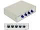 DeLock Delock LAN Switchbox 4Port manuell, RJ-45 100Mbps,