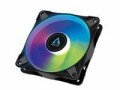 Arctic Cooling PC-Lüfter P12 PWM A-RGB 3er Set Schwarz, Beleuchtung