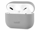 Holdit Silikon Airpods Pro Case Taupe für Apple