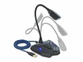 DeLock Mikrofon USB Desktop Gaming, Typ: Einzelmikrofon, Bauweise