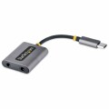 STARTECH USB-C HEADPHONE SPLITTER C TO DUAL 3.5MM AUDIO ADAPTER