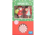 PME Cupcake-Set Santas Workshop 24 Stück, Materialtyp