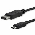 StarTech.com - 3.3 ft / 1 m USB C to DisplayPort Cable - 4K 60Hz - Black