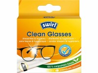 Swirl Brillenputztuch 10 Stück, Weiss, Einsatzgebiet: Brille