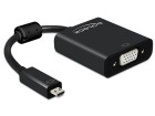 DeLock Monitorkonverter Micro-D-HDMI zu VGA+Audio,