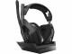 Astro Gaming Headset Astro A50 mit Base Station Schwarz