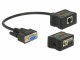 DeLOCK - Extender RS-232 DB9 female RJ45 female to RS-232 DB9 male RJ45 female