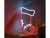 Bild 1 Vegas Lights LED Dekolicht Neonschild Weihnachtsstrumpf 28 x 30 cm