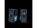 JBL PC-Lautsprecher Quantum Duo Schwarz, Audiokanäle: 2.0