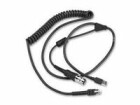 Zebra Technologies Zebra - Kabel USB / seriell - 2.7 m - gewickelt