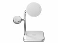 Zens 4in1 iPad, Magsafe Wireless Charger White, Magsafe