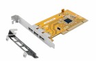 EXSYS PCI-Karte EX-1083, Datenanschluss Seite B: USB 2.0, Anzahl