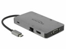 DeLock Dockingstation USB 3.1 Typ-C ? HDMI/VGA/USB/LAN/PD