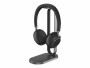 Yealink Headset BH76 Teams Schwarz, USB-C, mit Ladestation