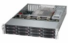 Supermicro Gehäuse 826BE1C4-R1K23LPB, Anzahl Laufwerkschächte: 12