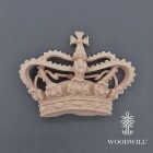WOODWILL Holzornament - Dekorative Krone