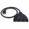 Value Rotronic - Video/Audio-Schalter - 3 x HDMI -