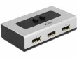 DeLock Switchbox Displayport, 2 Port, Anzahl Eingänge: 2 ×