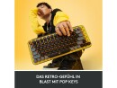 Logitech Tastatur POP Keys Blast Yellow, Tastatur Typ: Mobile