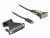 Bild 0 DeLock Adapterkabel USB Type-C ? RS-232 DB9 ;DB25 1.8