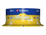Verbatim DVD+RW Medien 4.7GB,4x,25er Spinde