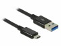 DeLock USB 3.1-Kabel Premium USB C - USB A