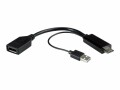 Roline Adapterkabell HDMI - DP, 0.15m