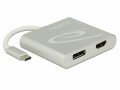 DeLock USB-C - HDMI&Displayport Adapter, 4K