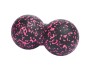 FTM Faszientraining Doppelball, Schwarz / Pink, Farbe: Schwarz