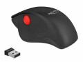 DeLock Ergonomische Maus 12598 USB kabellos, Maus-Typ: Business