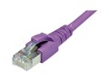 Dätwyler IT Infra Patchkabel Cat 6A, S/FTP, 4 m, Violett