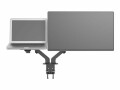 VISION Monitor Desk Arm Dual Matt Black