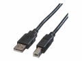 ROTRONIC Roline - USB-Kabel - USB (M) zu USB Typ B (M) - USB 2.0 - 1.8 m
