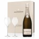 Champagne Louis Roederer, Reims Champagne Brut Premier plus 2 Flûtes -