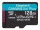 Kingston 128GB MSDXC CANVAS GO PLUS 170R