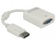 DeLock Adapter Displayport - VGA Weiss