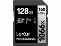 Lexar SDXC-Karte Professional 1066x Silver 128 GB