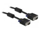 DeLock Kabel VGA - VGA, 2 m, Farbe: Schwarz