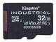 Kingston 32GB microSDHC Industrial C10 A1