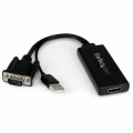 StarTech.com - VGA to HDMI Portable Adapter Converter w/ USB Audio & Power