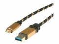 Roline USB-A-C, Lade & Datenkabel