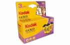 Kodak Analogfilm Gold 135/24 3er-Pack, Verpackungseinheit: 3