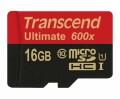 Transcend 16GB MICROSDHC CLASS10 UHS-1 16GB, microSDHC, Class 10